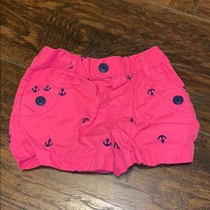 Pink Anchor Shorts